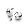 Tryvann Pillow Earring Silver Pair