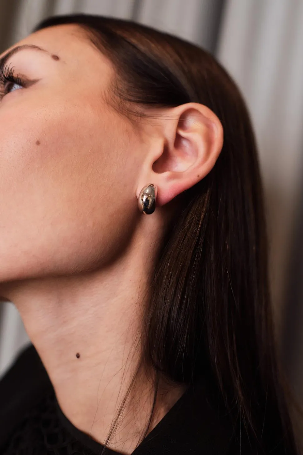 Tryvann Pillow Earring Silver Pair