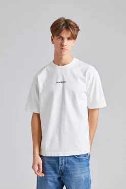 T-shirt Stamp Logo - Relaxed Fit Optic White FN-UX-TSHI000051