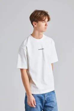 T-shirt Stamp Logo - Relaxed Fit Optic White FN-UX-TSHI000051