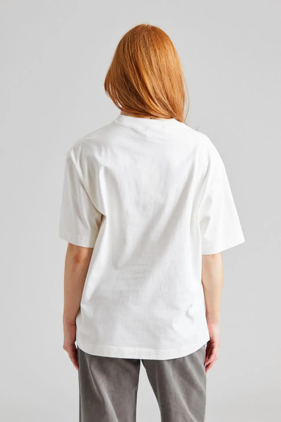 T-Shirt Stamp Logo Optic White FN-UX-TSHI000051