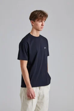 Tucker Embroidery Tee Black