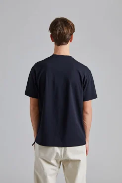 Tucker Embroidery Tee Black