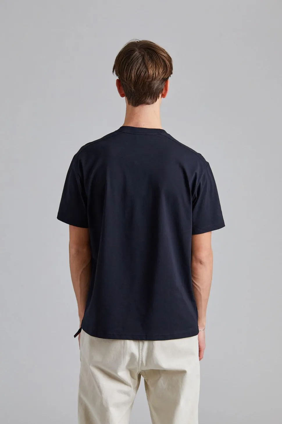 Tucker Embroidery Tee Black