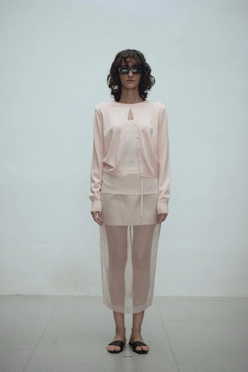 Tully Sheer Skirt Pink