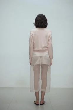Tully Sheer Skirt Pink