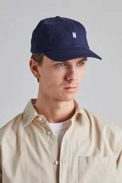 Twill Sports Cap Dark Navy