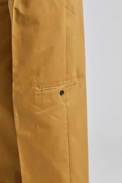Twill Trousers Faded Ochre FN-WN-TROU001338