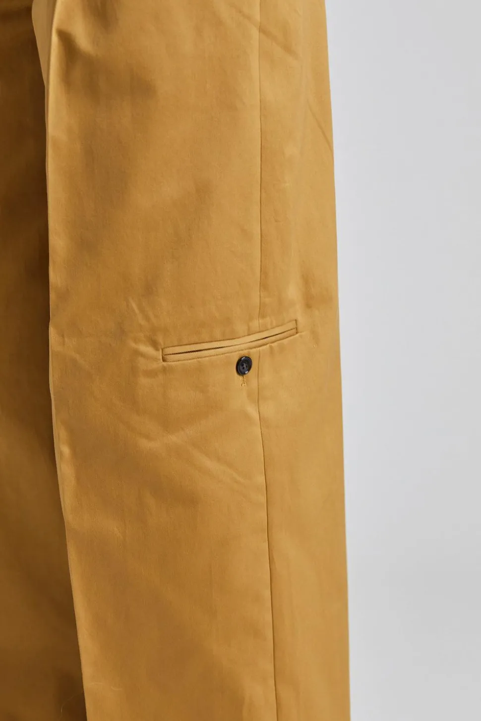 Twill Trousers Faded Ochre FN-WN-TROU001338