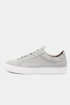 Type Light Grey Suede