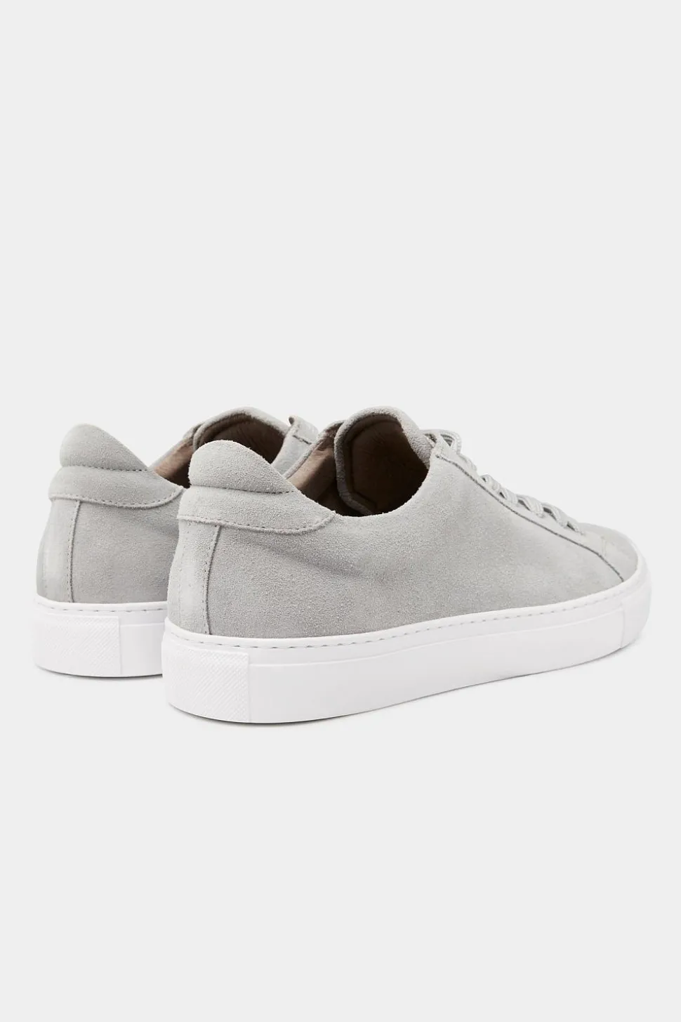 Type Light Grey Suede