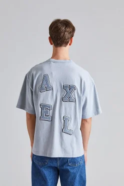 Typo Summer T-Shirt Steel Blue