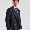 Vicenza Flanell Blazer Black