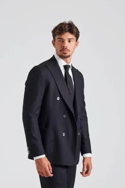 Vicenza Flanell Blazer Black