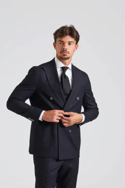 Vicenza Flanell Blazer Black