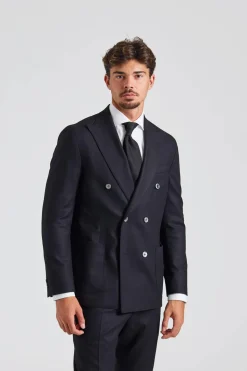 Vicenza Flanell Blazer Black