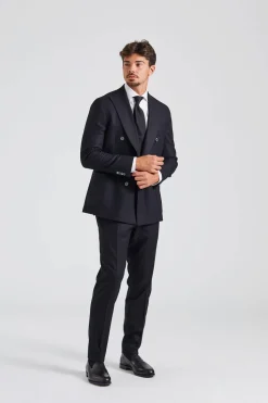 Vicenza Flanell Blazer Black