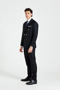 Vicenza Prato Suit Black