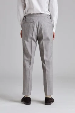 Vicenza Suit Tropical Pinstripe Sand