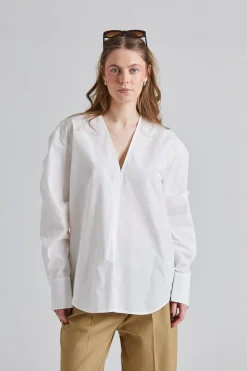 V-Neck Shirt White