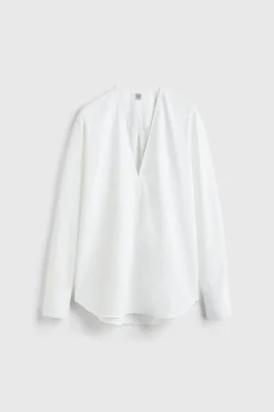 V-Neck Shirt White