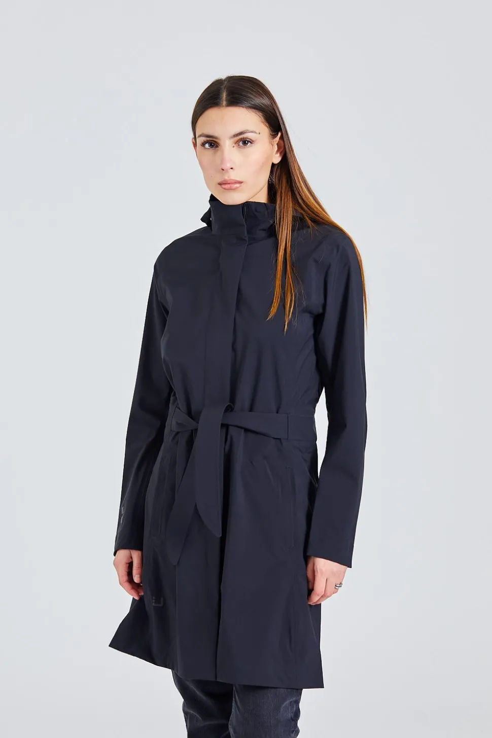 W Elektra Coat Black Storm