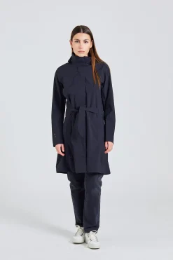 W Elektra Coat Black Storm
