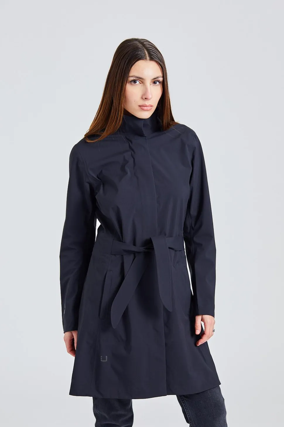 W Elektra Coat Black Storm