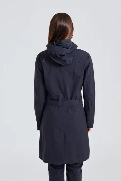 W Elektra Coat Black Storm
