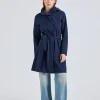 W Elektra Coat Navy