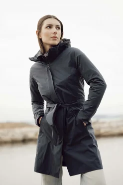 W Elektra Coat Navy