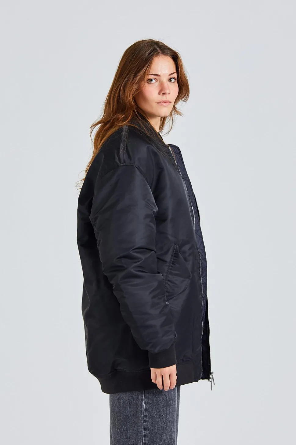 W Emili Bomber Jacket Black