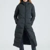 W Infinity Down Coat Night Olive