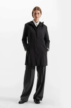 W Mist Coat Black