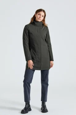 W Nova Coat Night Olive