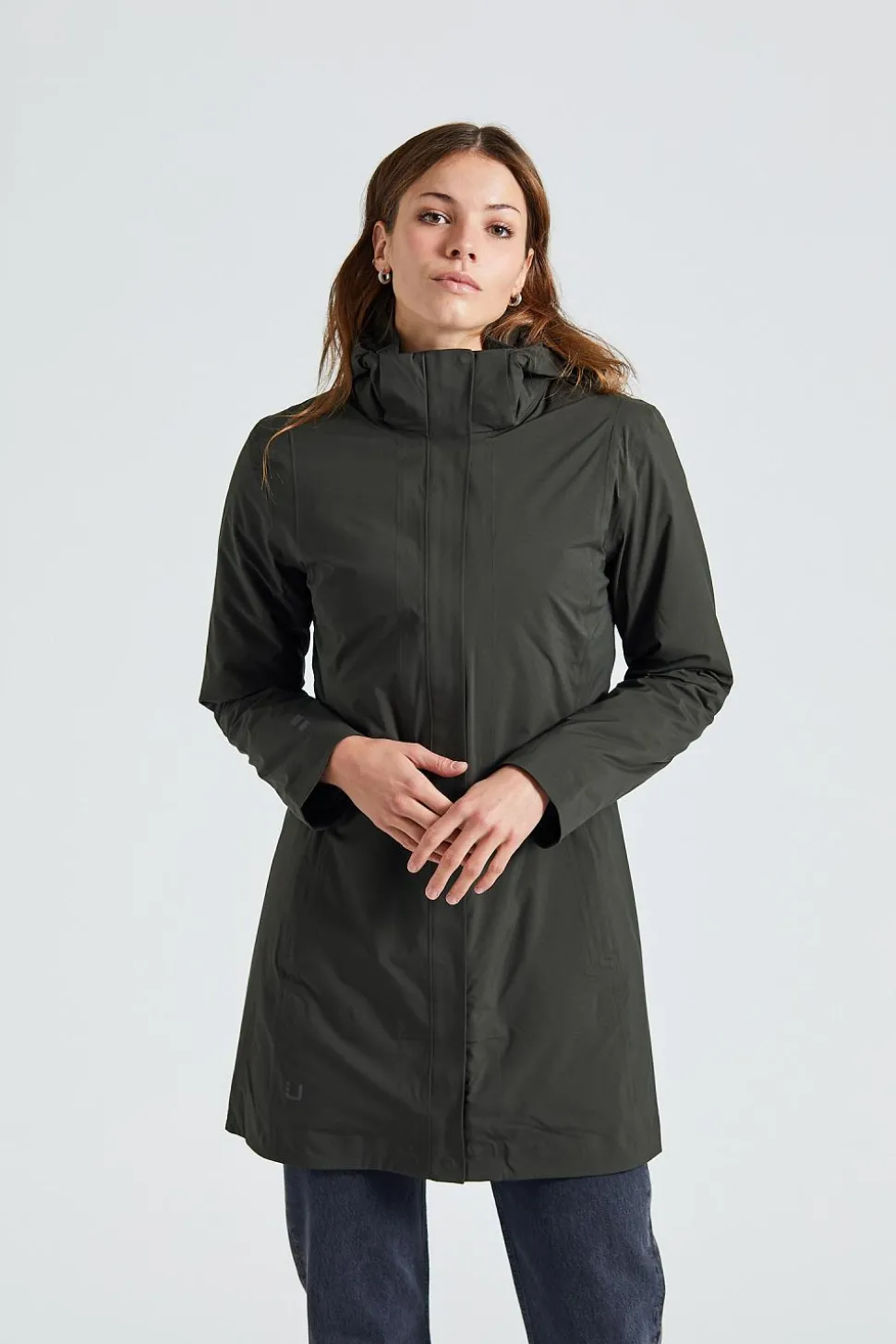 W Nova Coat Night Olive