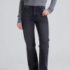W Regular Jeans Black Washed