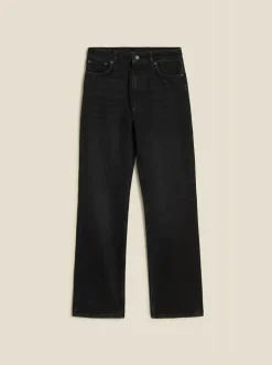 W Regular Jeans Black Washed