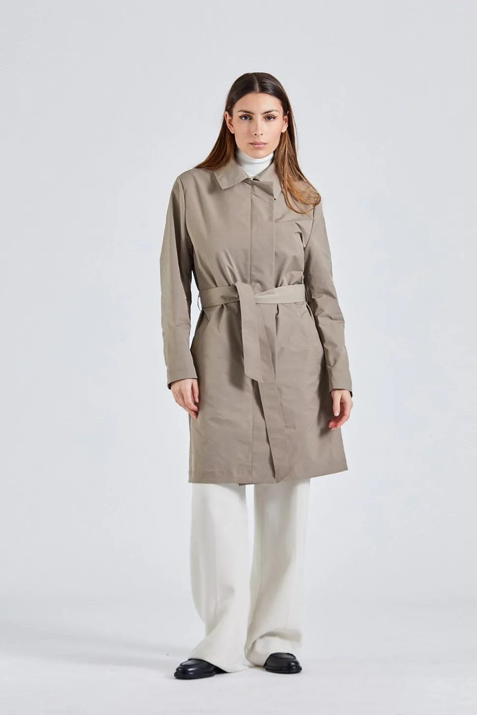 W Skylar Coat D Sand