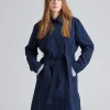 W Skylar Trench Navy