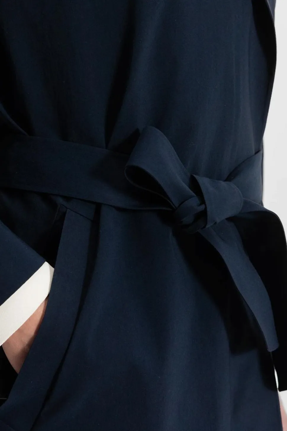 W Skylar Trench Navy