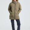 W Thundra Parka D Sand