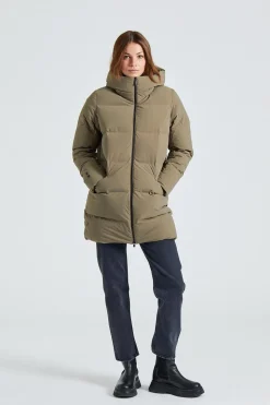 W Thundra Parka D Sand