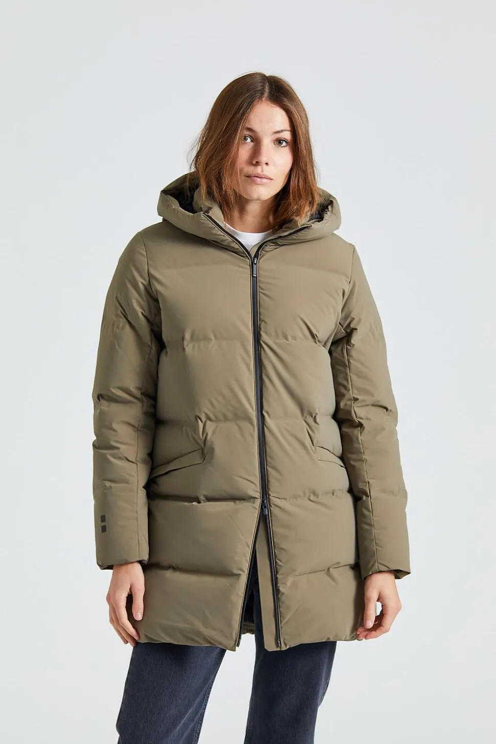 W Thundra Parka D Sand
