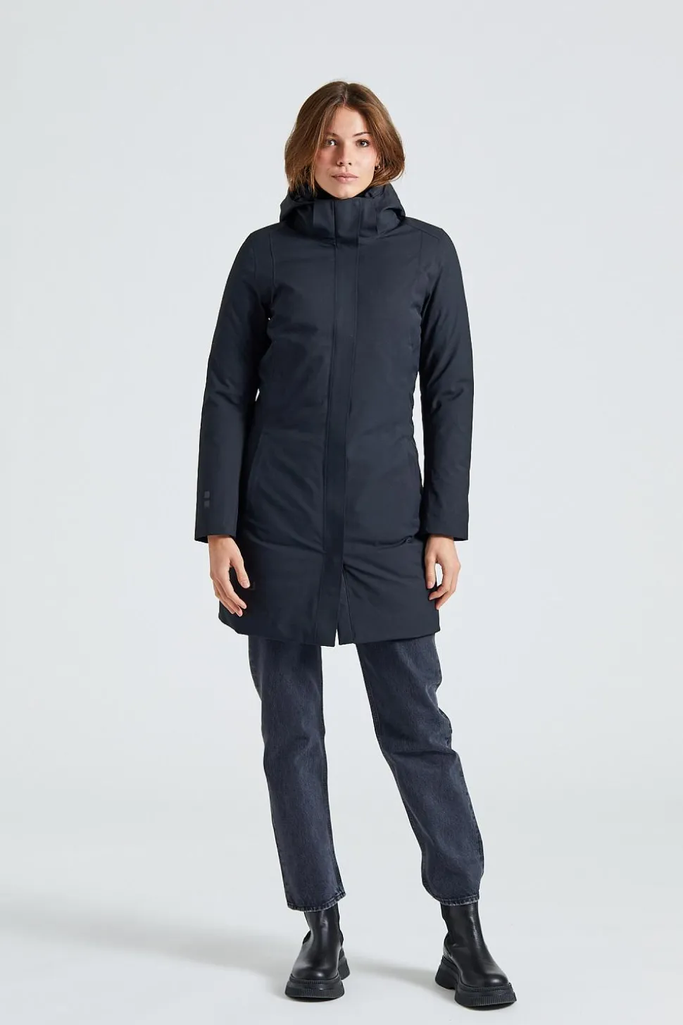 W White Heat Parka Black