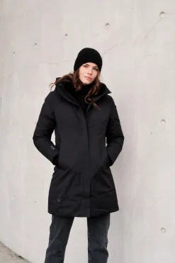 W White Heat Parka Black