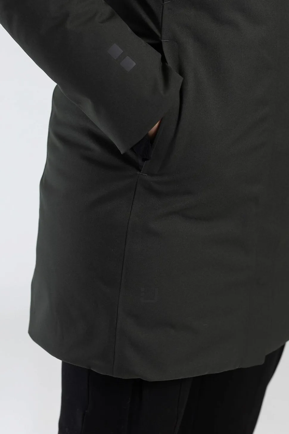 W White Heat Parka Night Olive