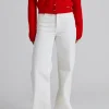W Wide Jeans Ecru