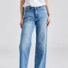 W Wide Jeans Lt Blue
