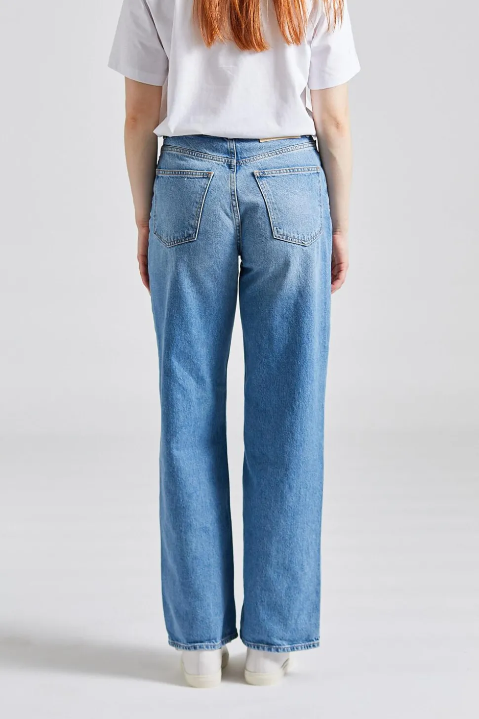 W Wide Jeans Lt Blue